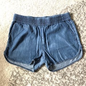 Chambray shorts